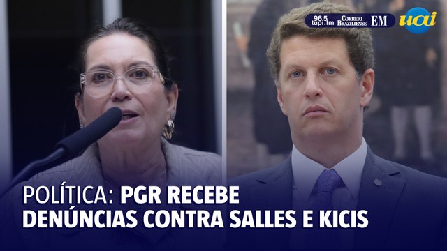 PGR recebe denúncias contra Salles e Kicis por falas sobre tentativa de golpe