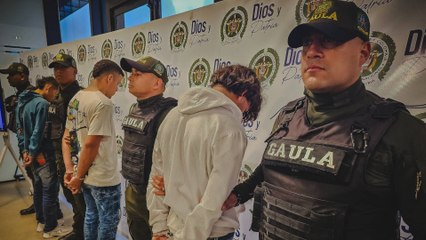 Policía capturó a presuntos responsables de lanzar granada de fragmentación en local de Bogotá