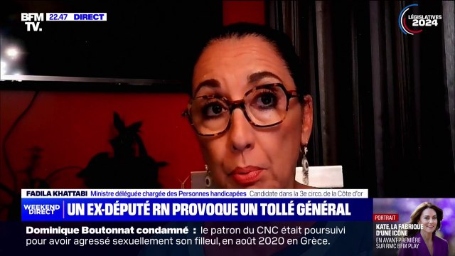 Propos de Roger Chudeau sur la binationalité: Fadila Khattabi se dit profondément choquée et profondément meurtrie