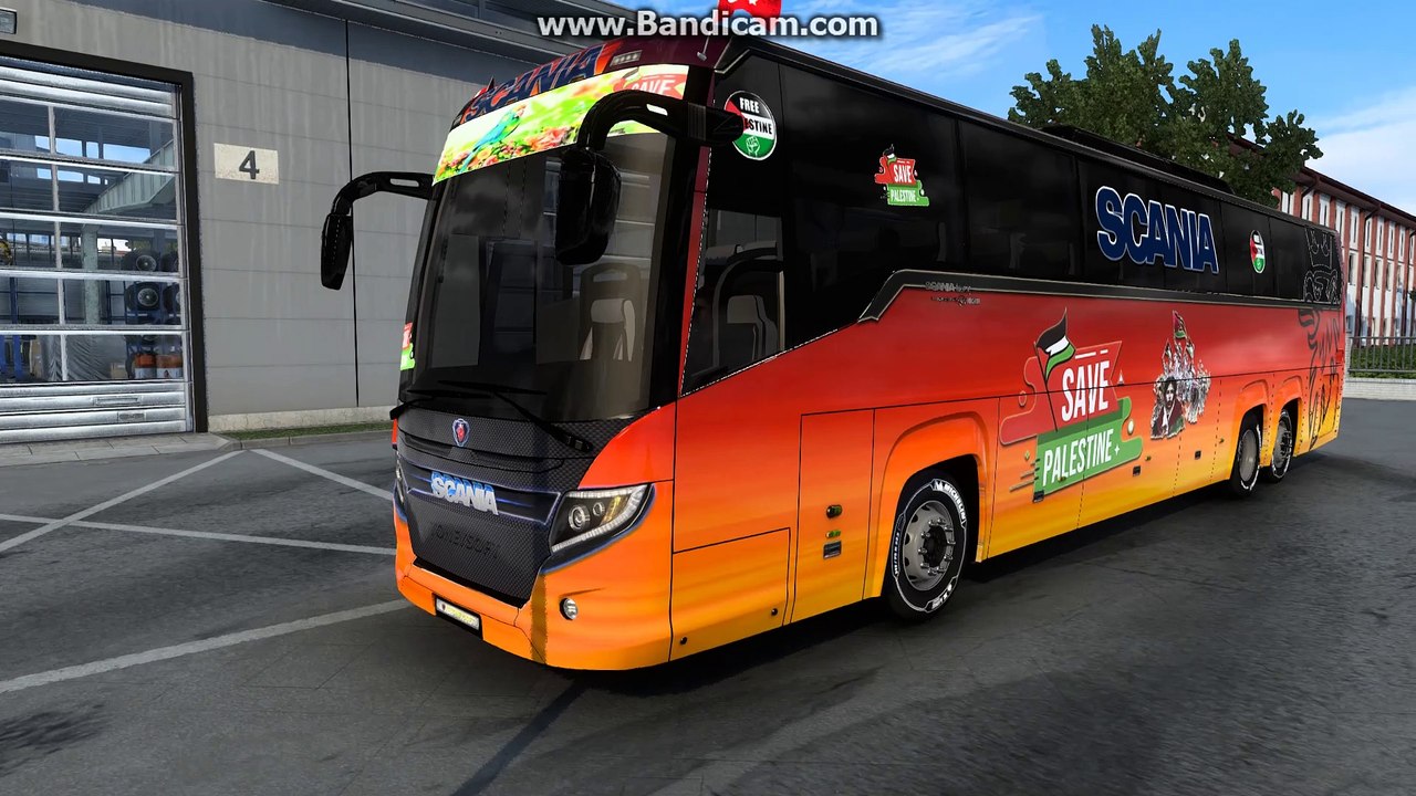 scania touring Bus skin mods ets2 mods