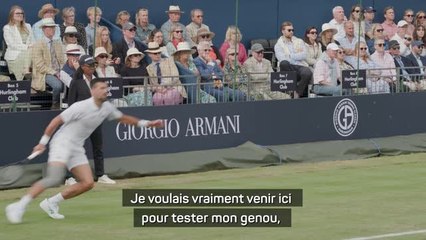 Wimbledon - Djokovic : "Le test est couronné de succès !"