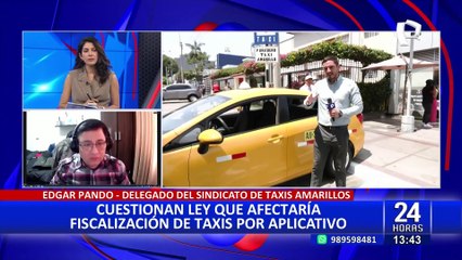 Sindicato de Taxis Amarillos: "Ley 842 es un peligro inimaginable"