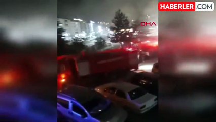 Tokat'ta bir apartmanın altında çıkan yangın korkuttu