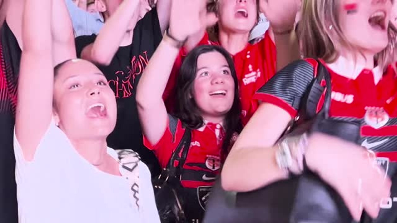 Finale - Au Capitole, les fans du Stade Toulousain en fusion !