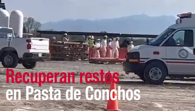 Recuperan restos de trabajador atrapado en mina de Pasta de Conchos
