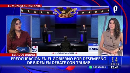 EE.UU: Preocupación entre demócratas por actuación de Biden en debate presidencial