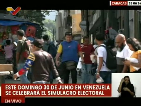 Caracas | Más de mil centros de votación estarán activos para el simulacro del 30 de junio