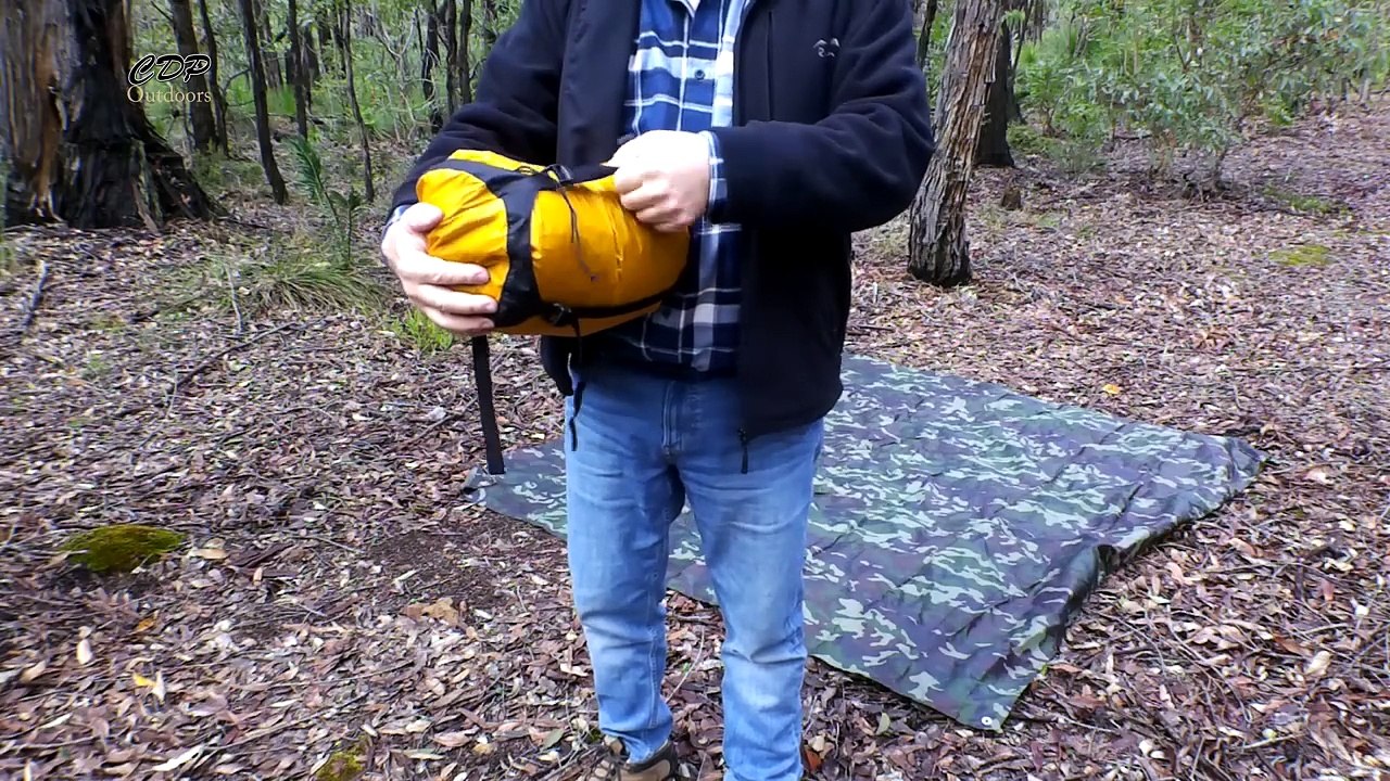 DD Frontline XL Hammock Bivvy mode