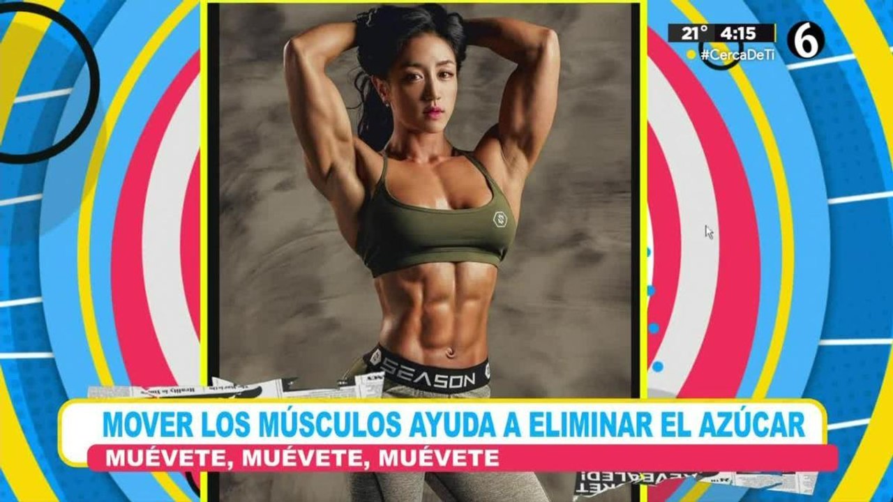 Mover los músculos ayuda a eliminar el azúcar