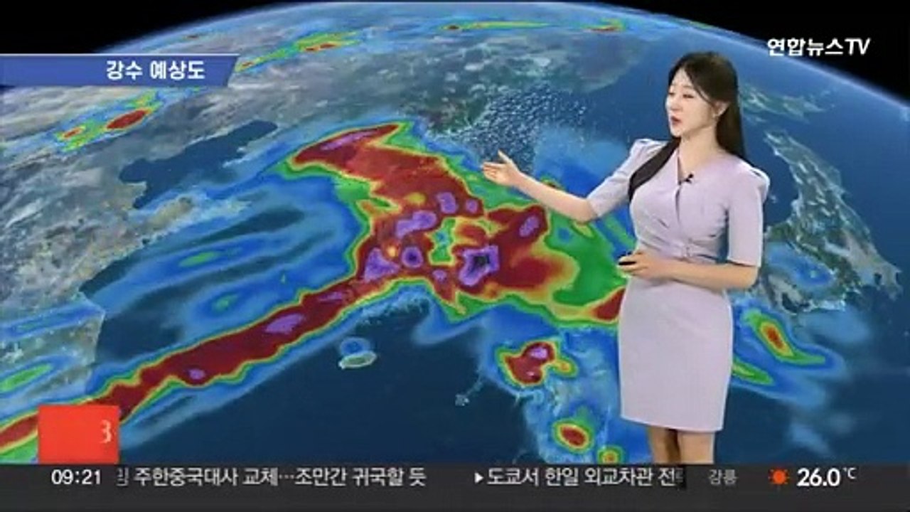 [날씨] 주말 전국 장맛비…시간당 최대 50㎜ 폭우