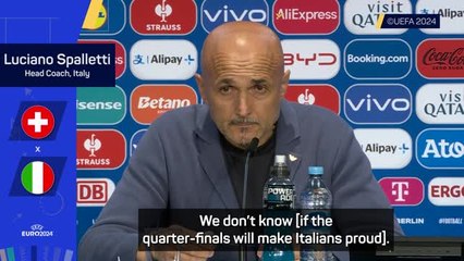 Spalletti challenges Italy to play with freedom