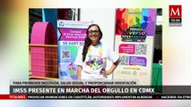 El IMSS estará presente en la Marcha del Orgullo 2024 en la Ciudad de México