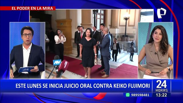 Keiko Fujimori: Juicio oral por el caso 'Cócteles' inicia este lunes 1 de Julio