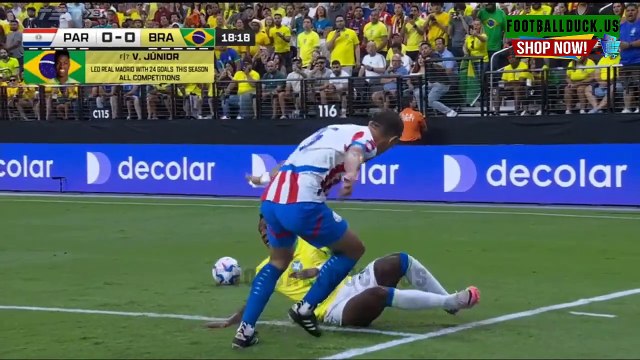 Brazil vs Paraguay 4-1 Highlights _ All Goals _ Copa America 2024 HD