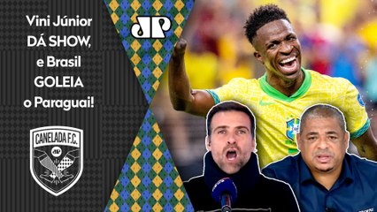 "O Vinicius Júnior CALOU os CORNETEIROS! E a GRANDE DIFERENÇA é que a Seleção..." 4 a 1 no Paraguai!