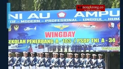 Upacara Wingday Sekbang TNI di Lanud Adi Sutjipto