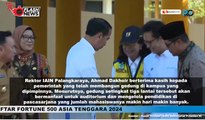 Presiden Jokowi Resmikan Pembangunan Rehabilitasi dan Renovasi Sarana Pendidikan di Kalimantan Tengah