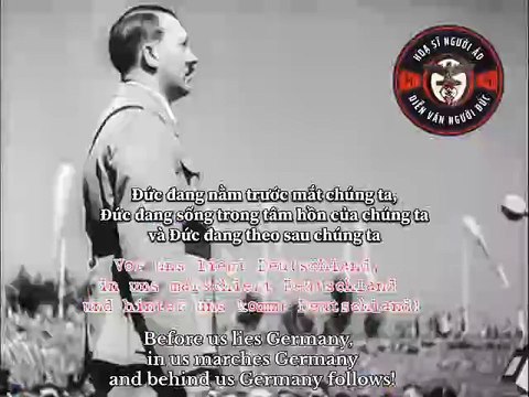 Hitler speech: Vor uns liegt Deutschland, in uns marschiert Deutschland und hinter uns kommt Deutschland! 8/9/1934