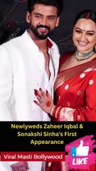 Newlywed couple Sonakshi & Zaheer made their first appearance Viral Masti Bollywood