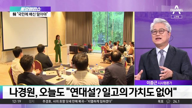 與 전당대회, ‘나경원·원희룡 연대’ 변수 될까?