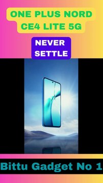 OnePlus Nord CE 4 Lite 5G - Best Budget OnePlus Experience?Bittu Gadget No 1|#oneplusnordce4lite