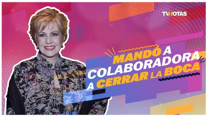 Maxine Woodside "calla" a reportera en pleno programa en vivo