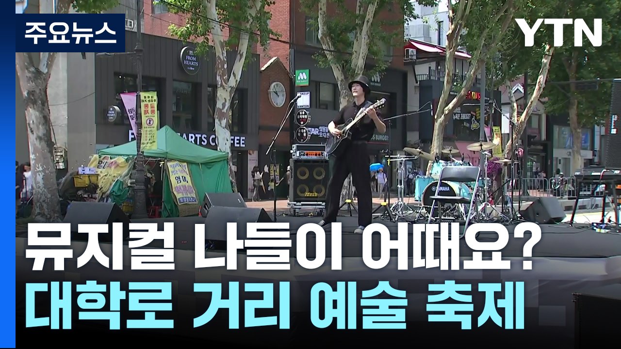 "뮤지컬 나들이 어때요?"...대학로 거리 예술 축제 / YTN