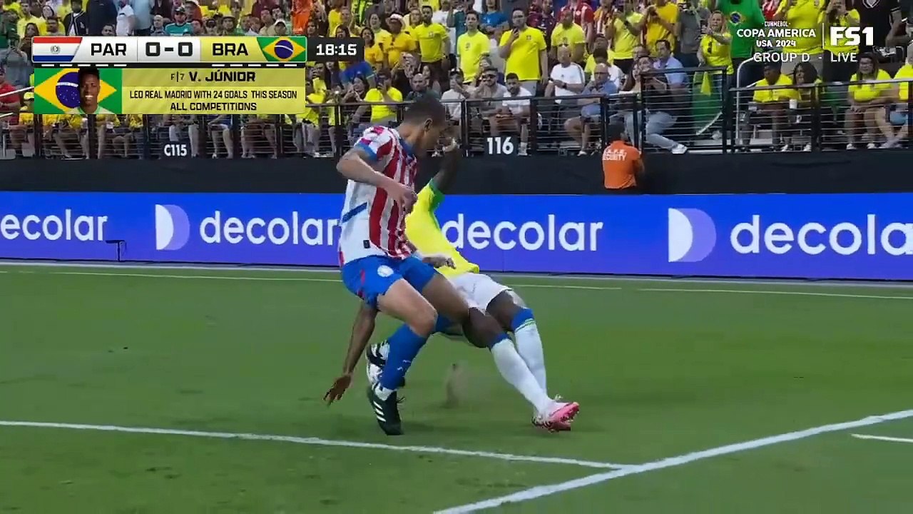 Brazil vs Paraguay 3 x 0 All Goals Highlights Copa America 2024 video