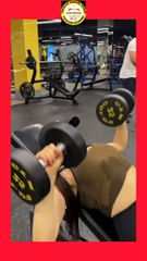 Girls gym Exercises and technique. Fitness.