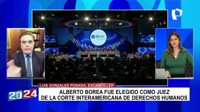 Gonzales Posada sobre Alberto Borea: Va a ser muy valiosa su participación en la Corte IDH