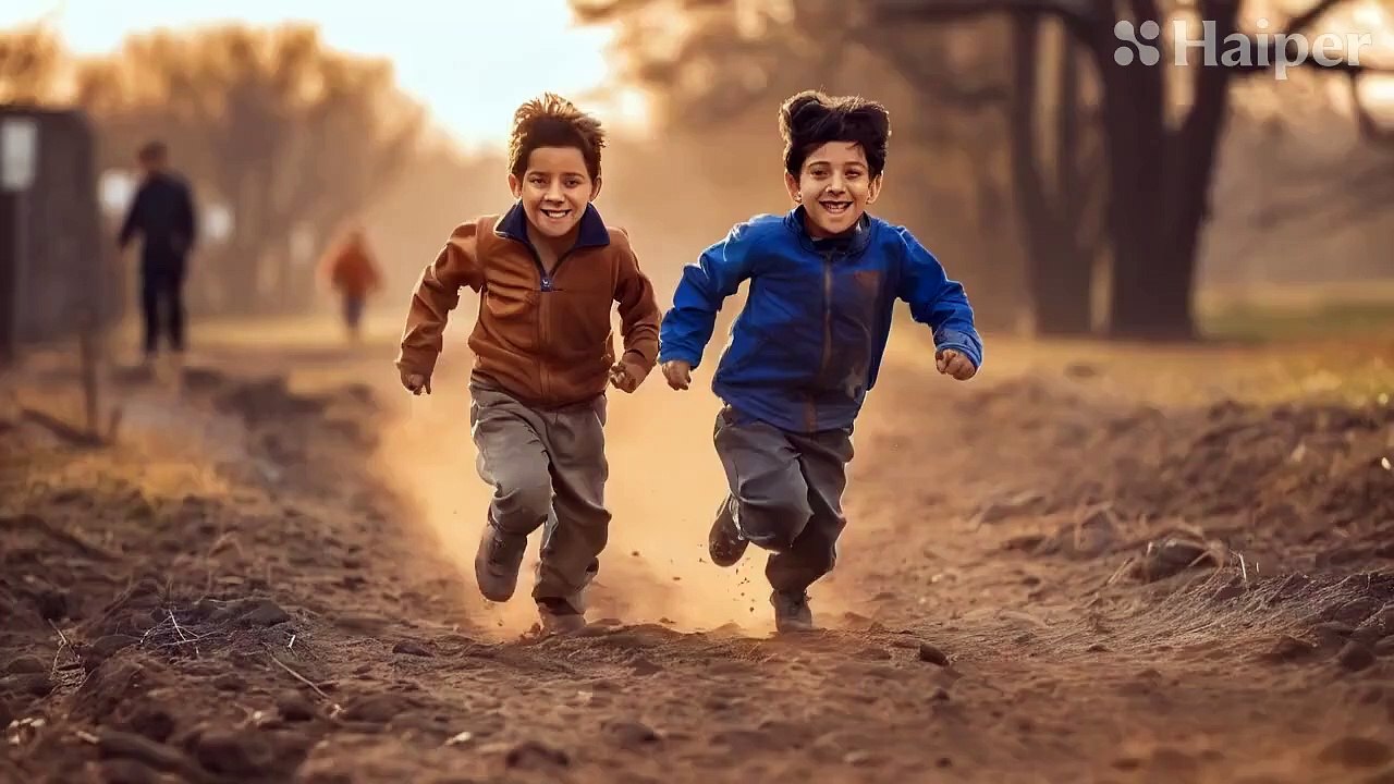 Boys playing
