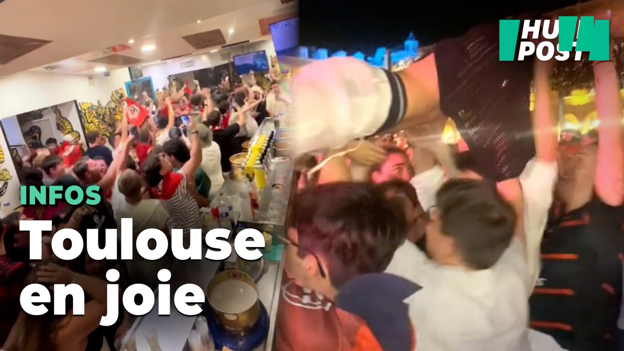 Finale du Top 14 : après la victoire du Stade Toulousain, Toulouse se transforme en fête