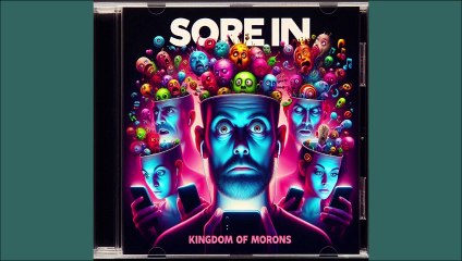 Sore In w/ AI - (Facebook) Kingdom of Morons [produced with the AI]