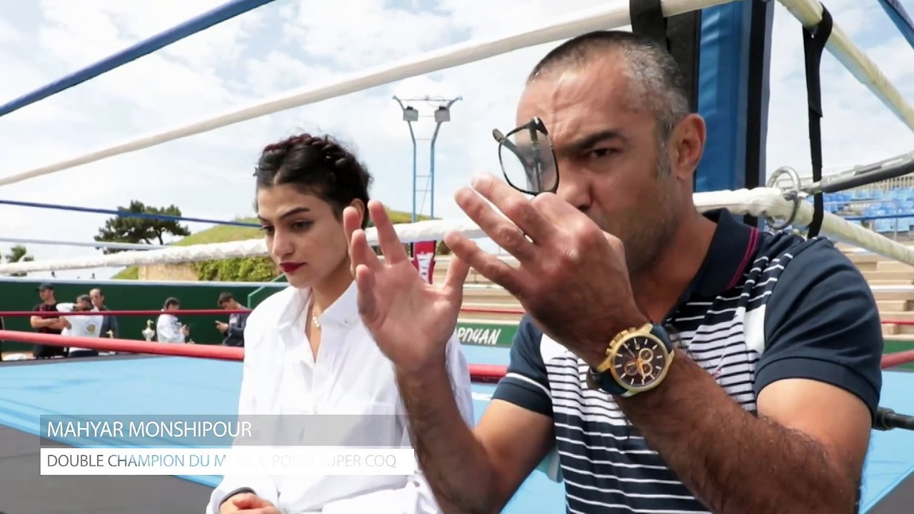 La boxeuse iranienne -