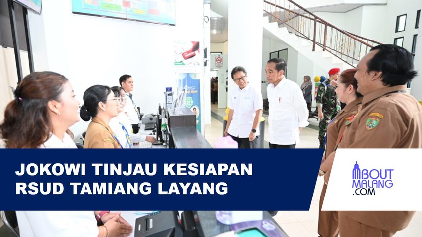 JOKOWI SOROTI KURANGNYA DOKTER SPESIALIS SAAT TINJAU RSUD TAMIANG LAYANG DI KALTENG