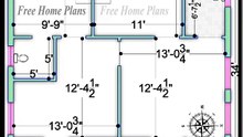 28x34 Home Plan 453