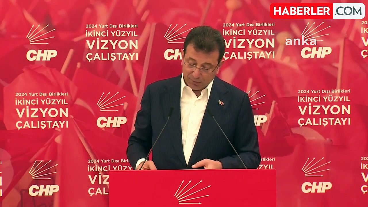 CHP'nin "yurt Dışı Çalıştayı"... Ekrem İmamoğlu...