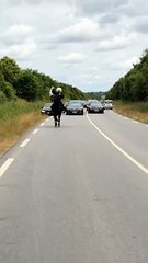 Le convoi d'un mariage bloque la circulation à Rennes