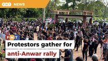 250 protesters join anti-Anwar rally