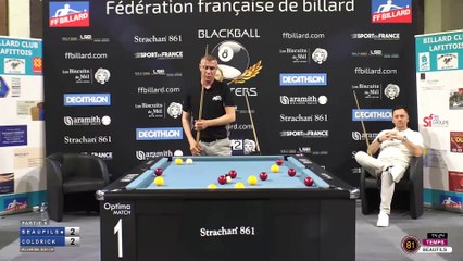 BlackBall Masters - Tournoi National n°5 - Demi-Finale - Beaufils contre Coldrick