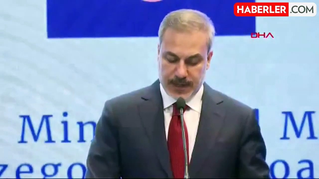Dışişleri Bakanı Hakan Fidan, Türkiye-Bosna Hersek-Hırvatistan Üçlü Danışma Mekanizması Dışişleri Bakanları Toplantısı Sonrası Konuştu