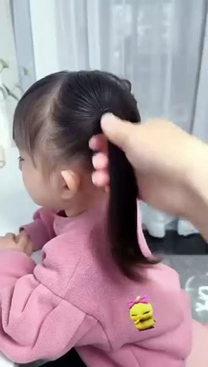 Baby hair style