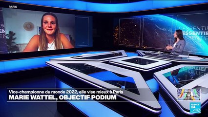 JO2024 JO 2024 : Marie Wattel se dit prête à conquérir la piscine 🏊‍♀️
