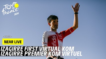 Izagirre first virtual polka dot jersey holder - Stage 1 - Tour de France 2024