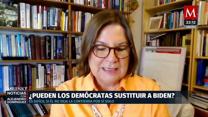 ¿Pueden los demócratas sustituir a Biden?: Martha Bárcena