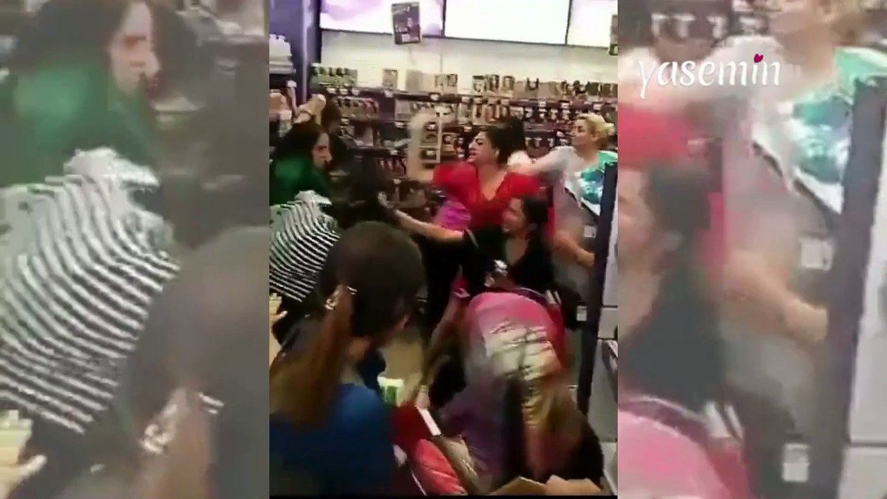 Yine bir kozmetik markası indirimi yine kaos ve...