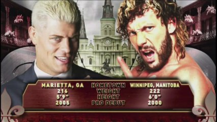 Kenny Omega VS Cody Rhodes ( Bullet Club )