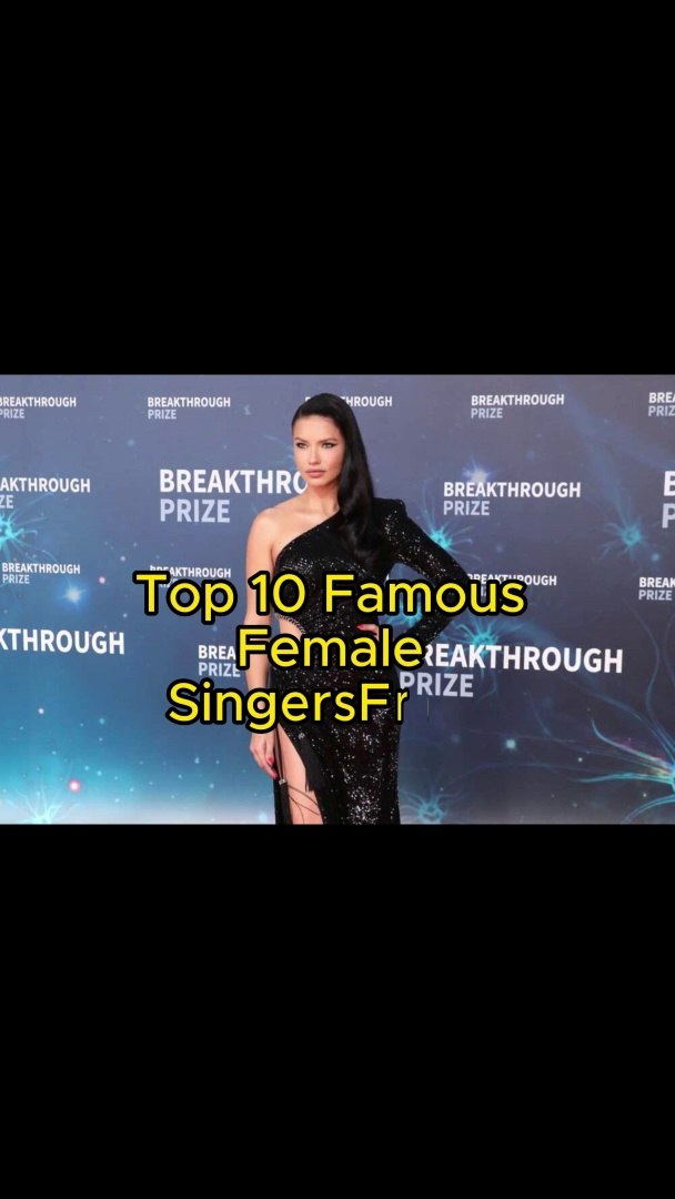 ⁣Top 10 Famous Female Singer from different countries