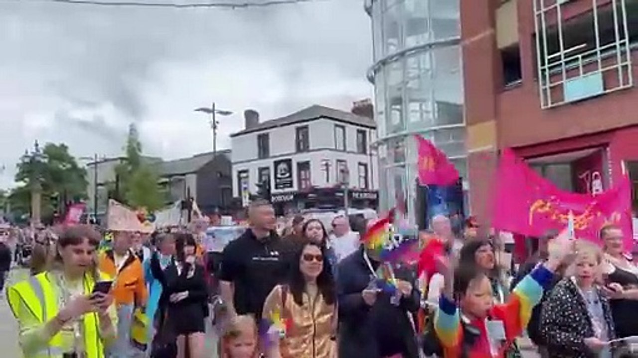 Hundreds take part in Pride in Sunderland march