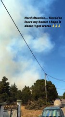 Φωτιά στην Πάρνηθα: O Μπρούνο Τσιρίλο εγκαταλείπει το σπίτι του